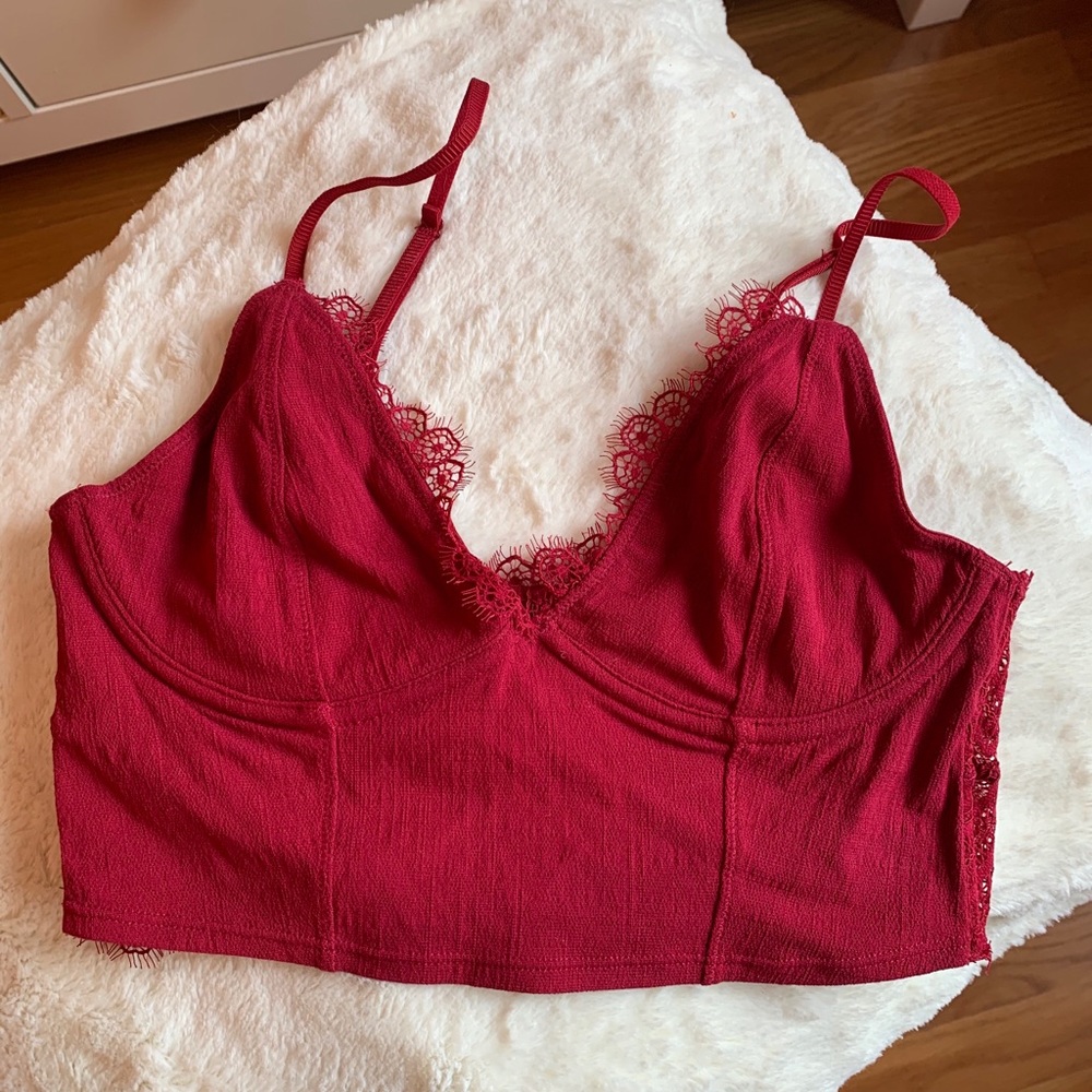 Free People Longline Bra/Bustier NWOT